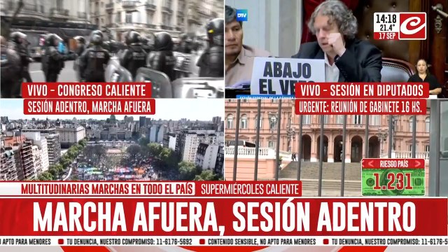 Christian Castillo: Hay plata para los grandes empresarios pero nunca para las necesidades populares
