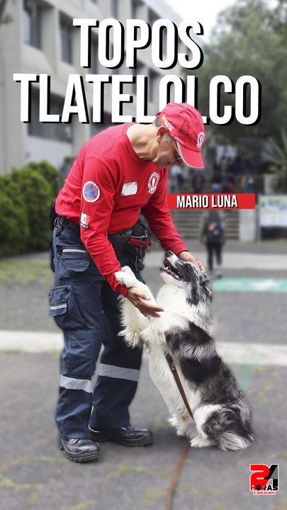 Mario Luna, integrante de Topos de Tlatelolco, nos habla de las labores de la Brigada de Rescate