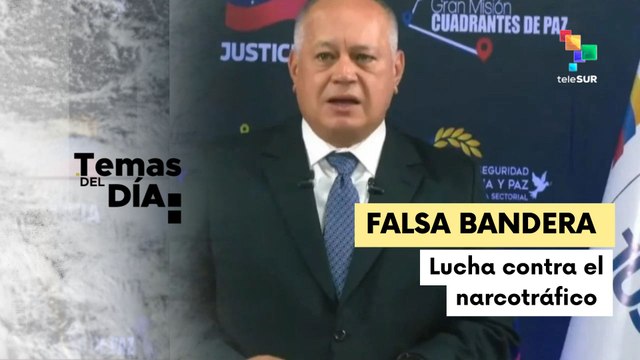 Venezuela desbarata operación de falsa bandera e incauta 3.7 toneladas de cocaína