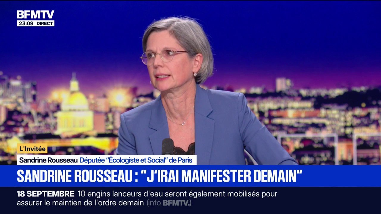 Taxe Zucman: "Il y a eu un enrichissement éhonté des plus riches, il est normal qu'ils redonnent une partie de cette richesse à la société", affirme Sandrine Rousseau, députée Écologiste et Social de Paris
