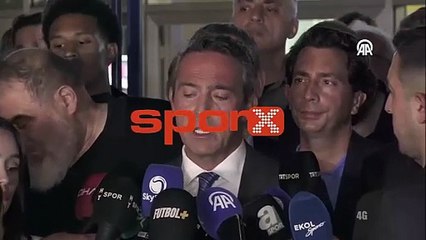 Ali Koç: "TFF Başkanını aradım, haber bekliyorum."