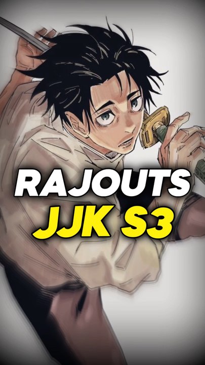 La saison 3 de JJK aura plusieurs scènes rajoutées et on va en parler