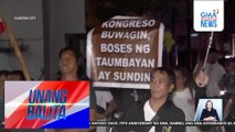 Mga miyembro ng United People's Initiative, nagmartsa kontra-katiwalian | Unang Balita