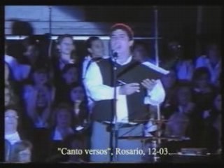 Canto versos