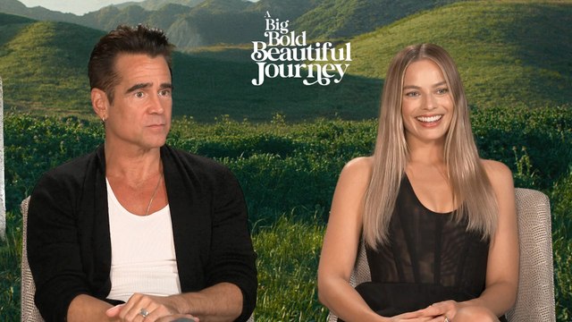 Margot Robbie & Colin Farrell Revisit Favorite Memories in Honor of 'A Big Bold Beautiful Journey' | THR News Video