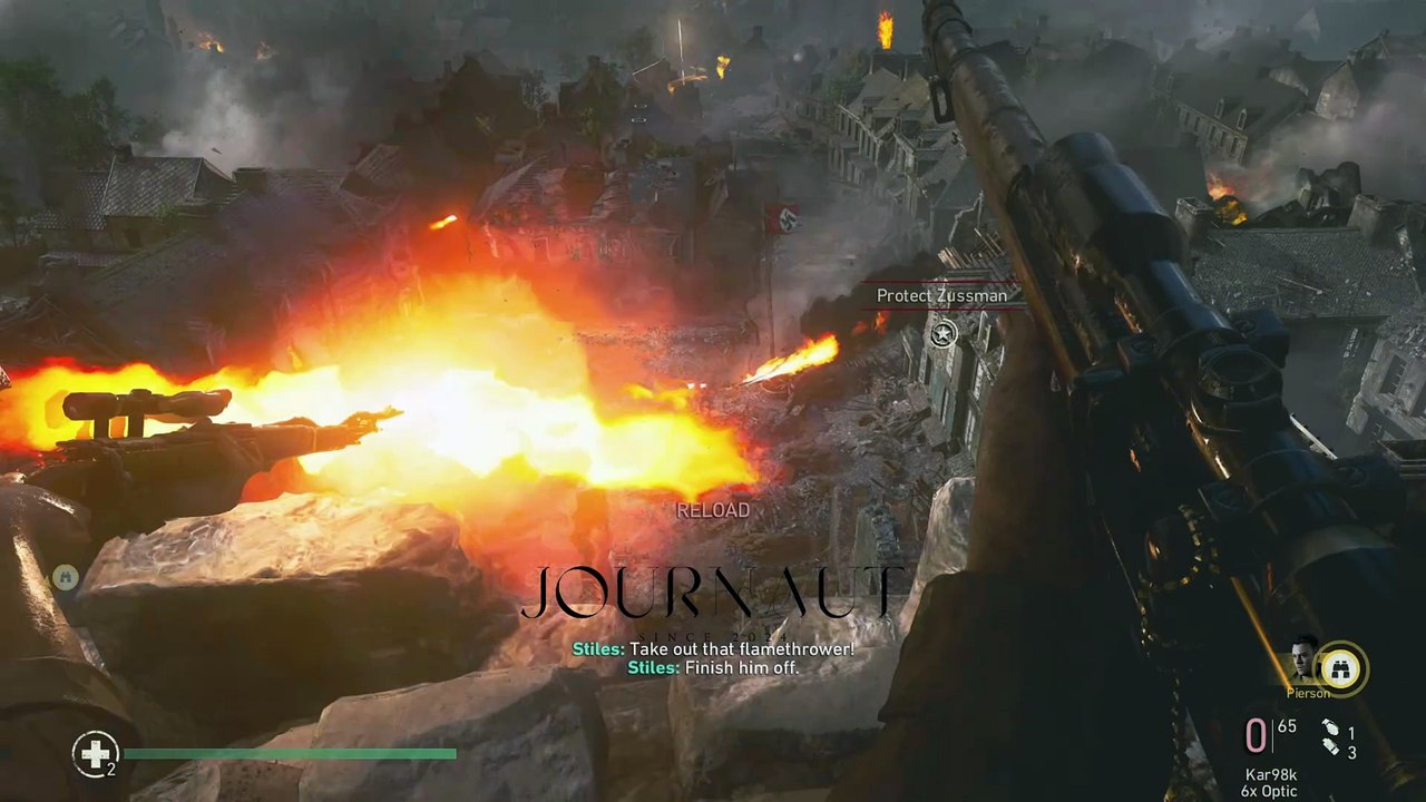 Stronghold - Realistic Ultra Graphics Gameplay Call Of Duty WW2