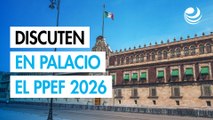 Diputados y Hacienda analizan en Palacio Nacional el PPEF 2026