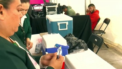 Campaña de vacunación contra sarampión para personas de 6 meses a 49 años