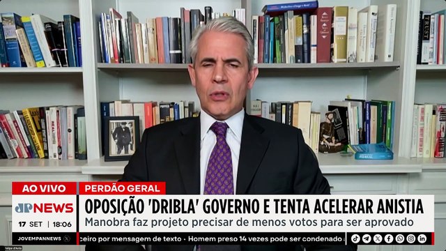 NIKOLAS REFORÇA FIDELIDADE A JAIR BOLSONARO / CÂMARA VOTA ANISTIA | OS PINGOS NOS IS - 17/09/25