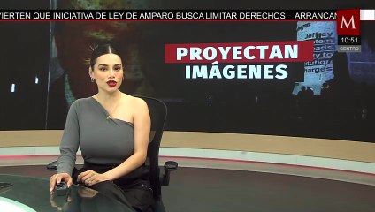 Proyectan imágenes de Trump y Epstein en el castillo de Windsor durante protesta