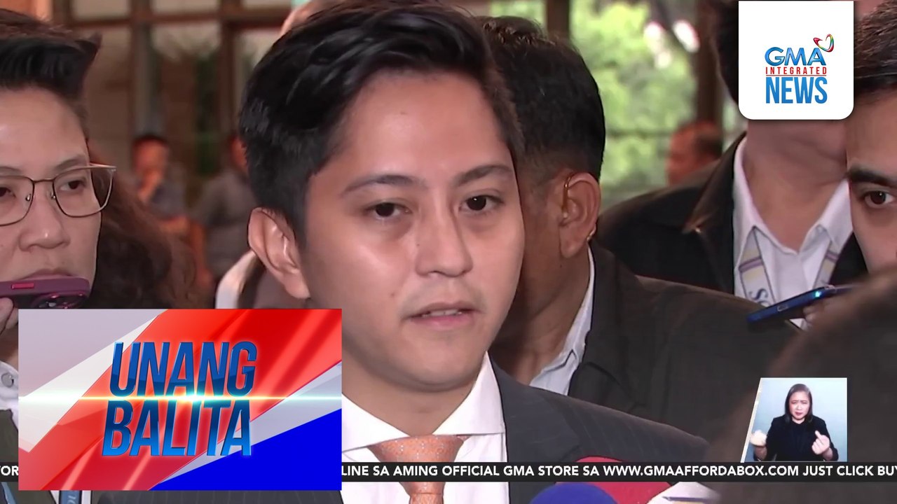 Rep. Sandro Marcos kay Rep. Zaldy Co – Umuwi ka sa Pilipinas at harapin ang mga alegasyon | Unang Balita