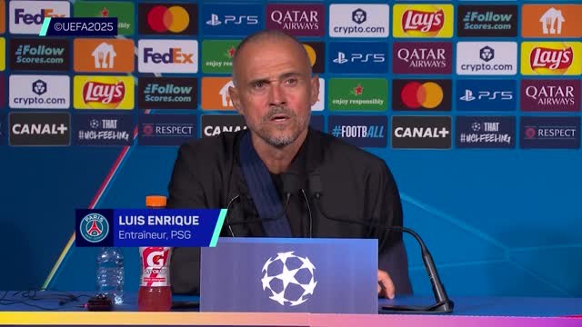 PSG - Enrique : Il n'y a pas d'objectif