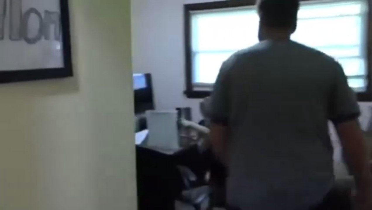 Psycho Father Destroys Xbox 360