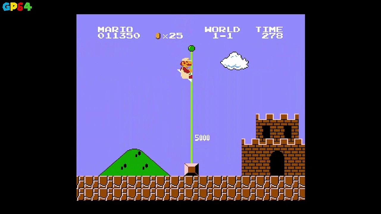 Super Mario Bros. (NES) - Epic World 1 Adventure! (part 1, gameplay)