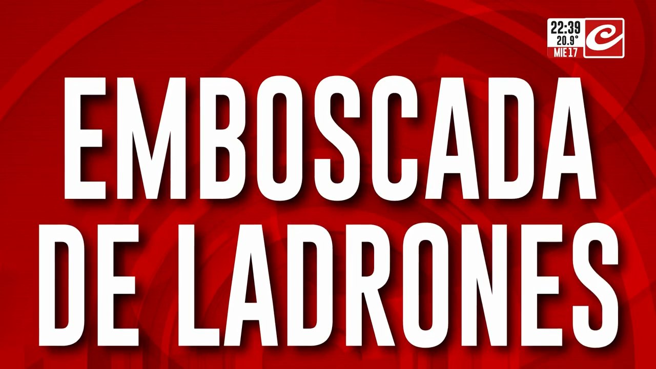 Emboscada de ladrones