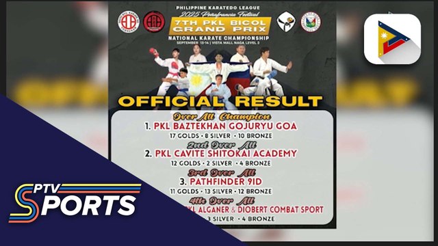 7th PKL Bicol Grand Prix, pinakamalaking national karate event sa Southern Luzon