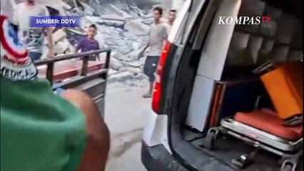 Serangan Israel Kian Mematikan, Warga Mengungsi ke Gaza Selatan
