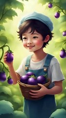 Hehehe, this is a poisonous eggplant!