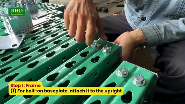 How To Assemble Pallet Rack From BHD Vietnam Racking Factory