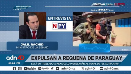 Trasladan desde Paraguay a México al presunto líder de “La Barredora”, Hernán Bermúdez Requena