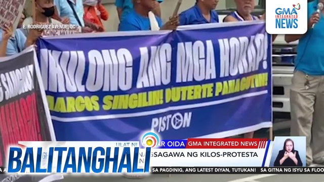 Grupong Piston, nagsagawa ng kilos-protesta kontra-katiwalaian | Balitanghali