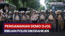 Turunkan Ribuan Pasukan, Polisi Larang Massa Ojol Bakar Ban hingga Tutup Jalan Selama Demo!