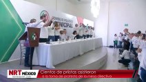 CIENTOS DE PRIISTAS ASISTIERON A LA TOMA DE PROTESTA DE LA MESA DIRECTIVA