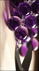The Most SATISFYING Snap 🍇 Glass Fruits Slicing ASMR | Grape ASMR