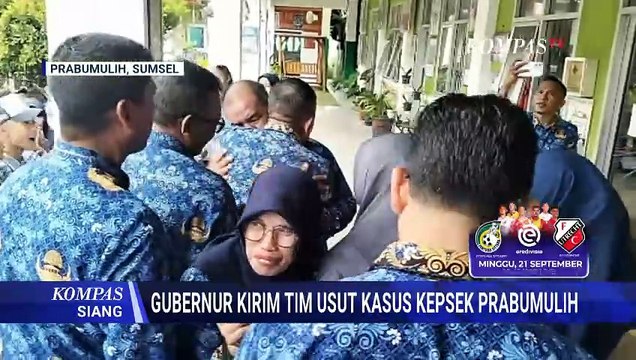 Viral Kasus Kepsek Roni, Wali Kota Prabumulih Minta Maaf dan Beri Sepeda Listrik | KOMPAS SIANG