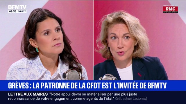 Grève du 18 septembre: On veut un budget de justice , explique Marylise Léon, secrétaire nationale de la CFDT