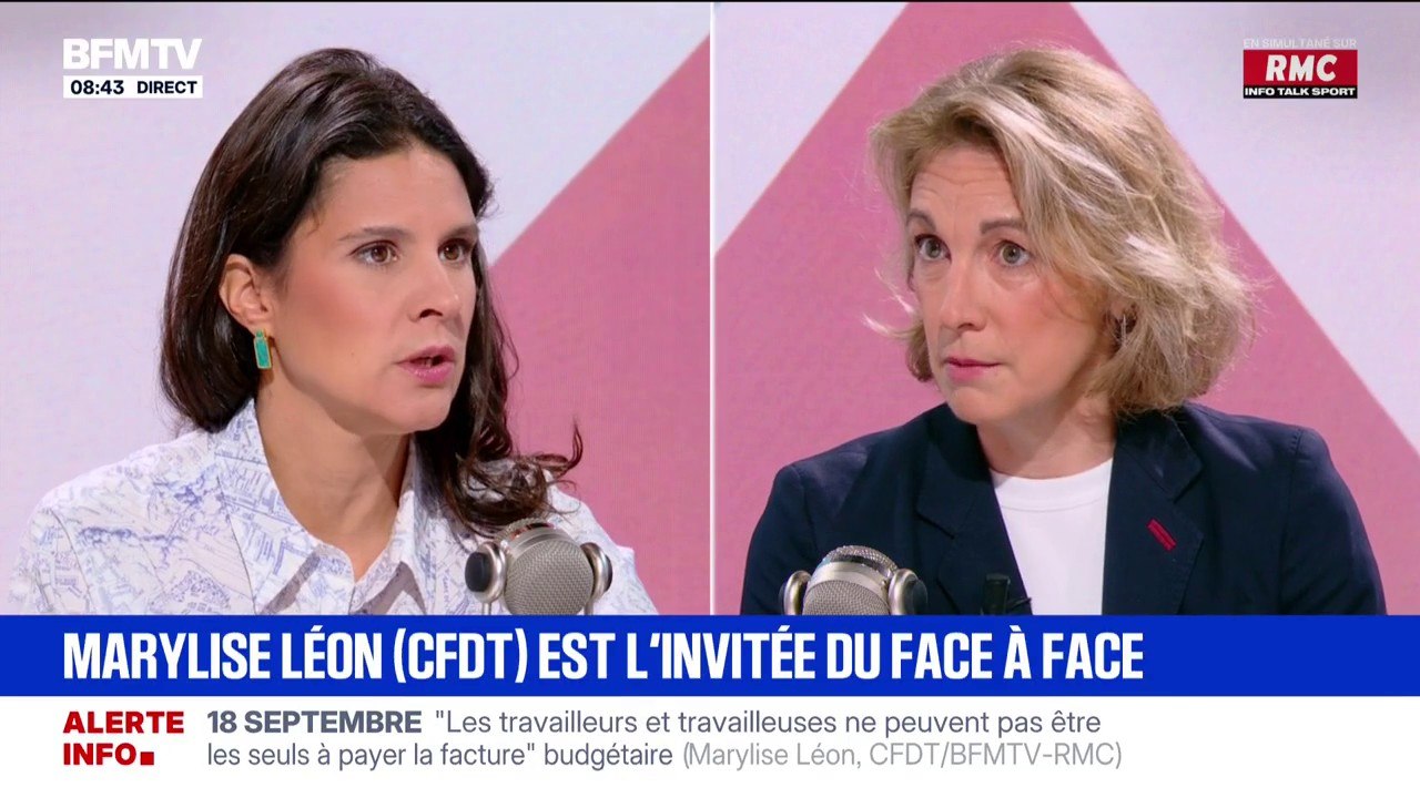 Marylise Léon (CFDT) se dit "favorable" à la suspension de la réforme des retraites