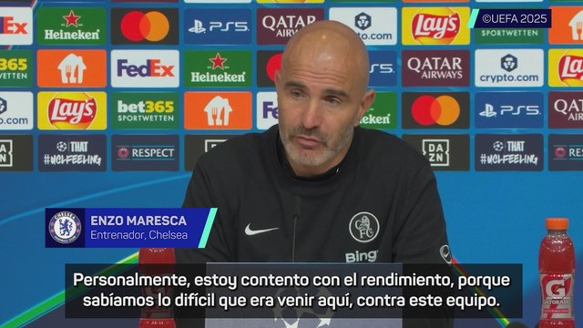 Ruedas de prensa de Maresca y Kompany tras el Bayern vs. Chelsea