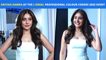 Kritika Kamra Flaunts Gorgeous Makeover At L’oreal Professional Colour Coders Event