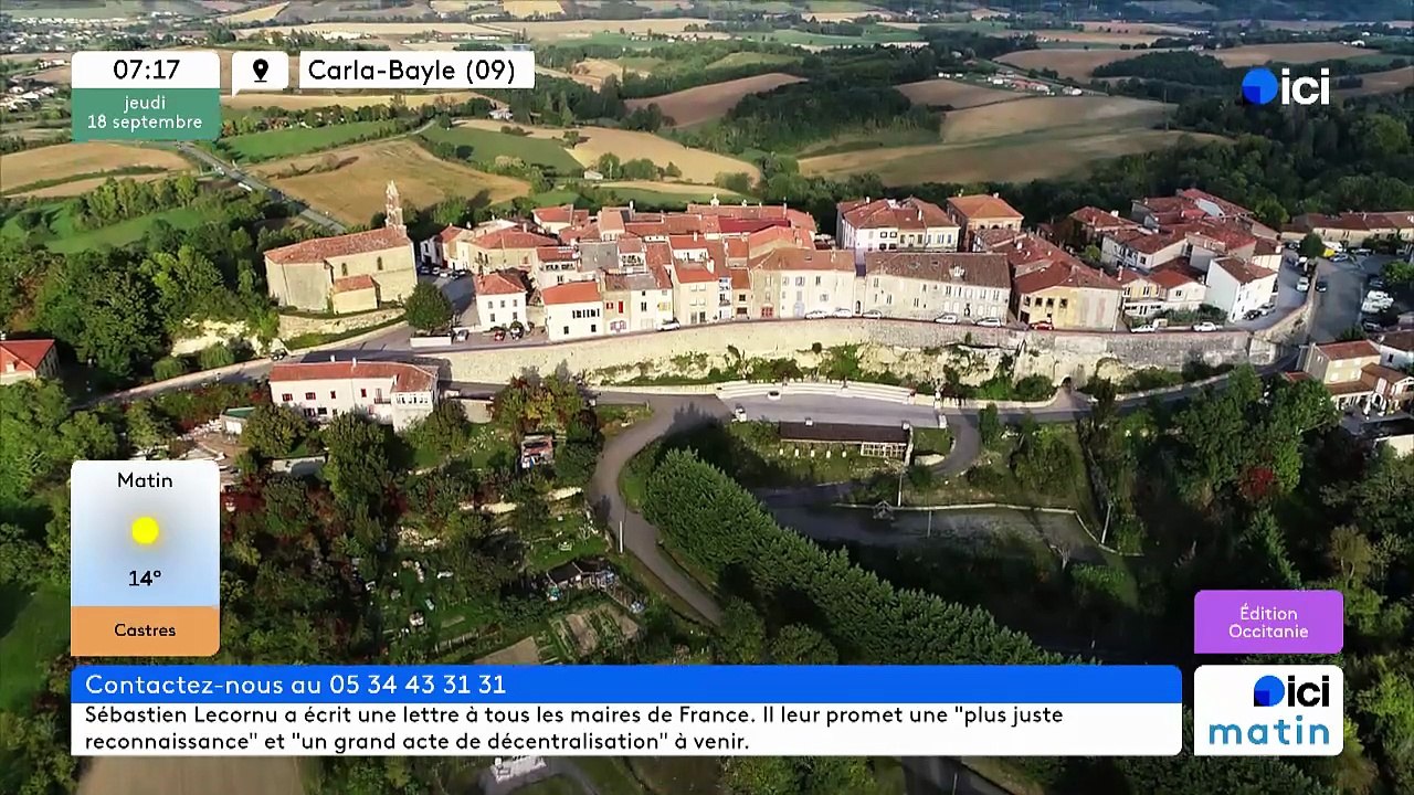 18/09/2025 - ici matin par ici Occitanie en vidéo