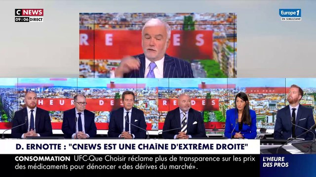 Pascal Praud répond à Delphine Ernotte: Elle est irresponsable de nous traiter d'extrême droite ! Elle met une cible sur nous, sur les invités, sur nos reporters sur le terrain aujourd'hui. Elle les met en danger - VIDEO