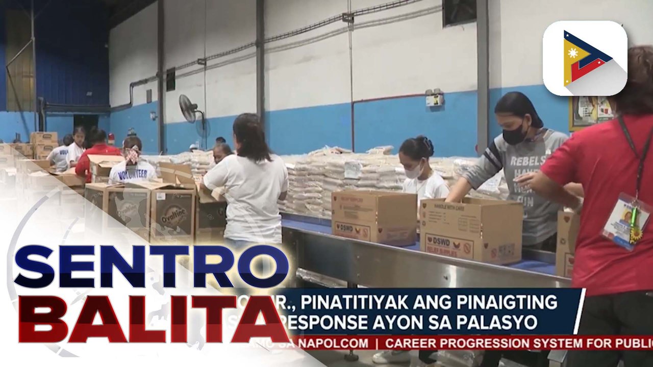 DSWD, naka-blue alert para sa agarang pagtulong sa mga apektado ng bagyo; higit 63,000 na indibidwal, apektado ng Bagyong #MirasolPH ayon sa ahensya