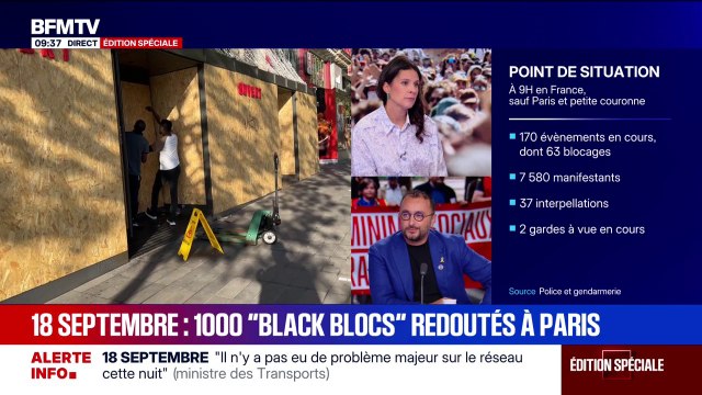 Grève du 18 septembre: “Ce n’est pas acceptable que des commerces se barricadent”, dénonce Stéphane Manigold (UMIH Grand Paris)