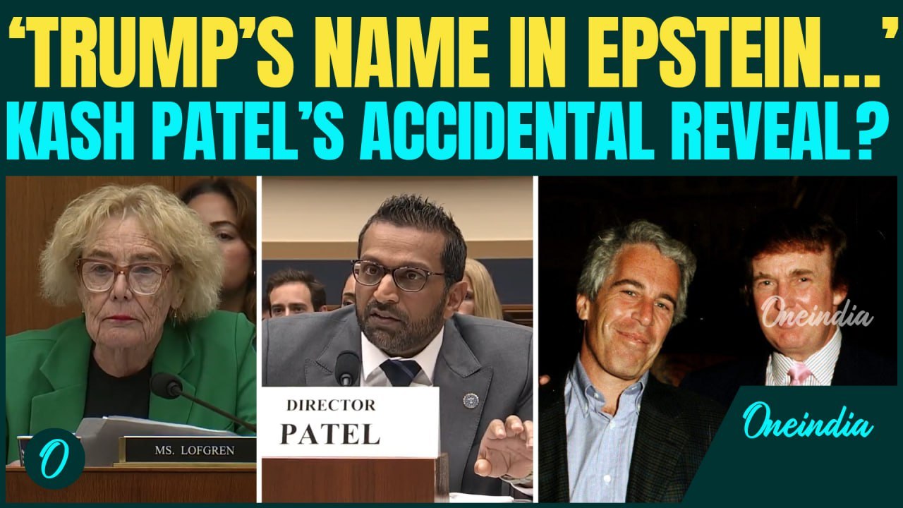 Kash Patel Admits Trump is in Epstein Files? SHOCKING Accidental Confession in Fiery Senate Hearing