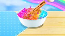 🌈🍮 Rainbow Rice Pudding in Unicorn Bakery Chef