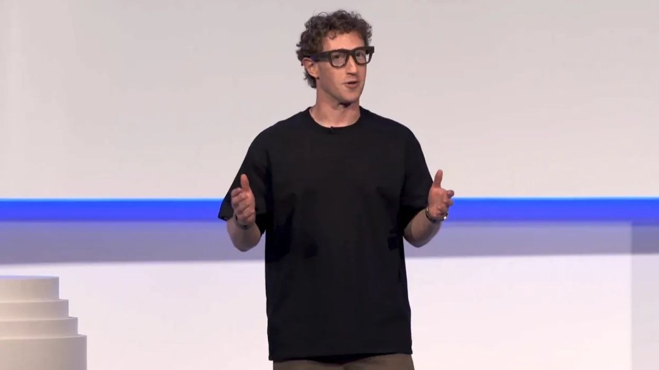 Meta'nın yeni yapay zekâ destekli gözlüğü tanıtıldı: Mark Zuckerberg zor anlar yaşadı!