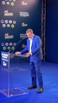 Salvini all’evento del centrodestra unito ad Ancona (17.09.25)