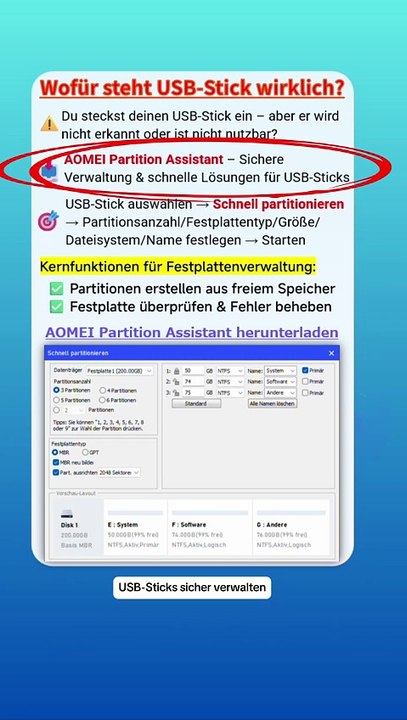 🤔💡Wofür steht USB-Stick wirklich und wie machst du ihn nutzbar?