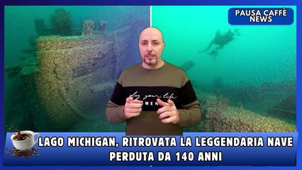 Lago Michigan, ritrovata la leggendaria nave perduta da 140 anni