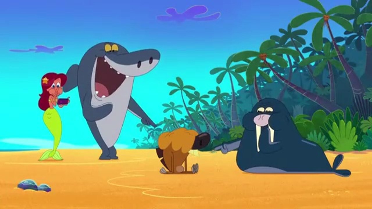 Funny Shark, Mermaid, and Walrus Prank