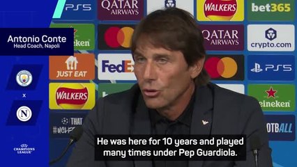 Conte hoping De Bruyne remembers to play for Napoli in Man City return