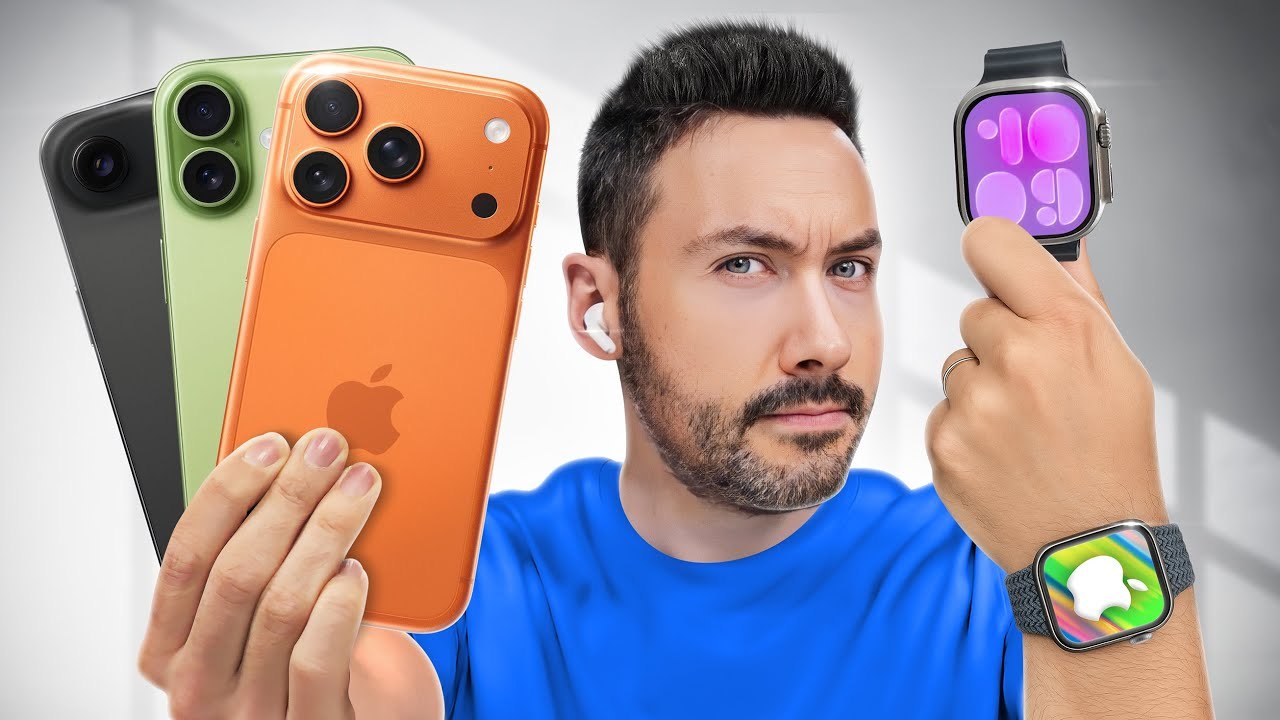 J’ai les iPhone 17, 17 Pro, Air, AirPods Pro 3...