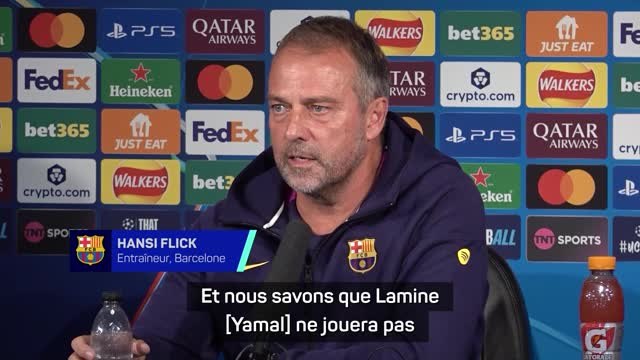 Barcelone - Flick confirme l’absence de Yamal et ne sait pas quand il reviendra