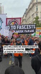 Des milliers de manifestants à Londres contre la visite de Donald Trump