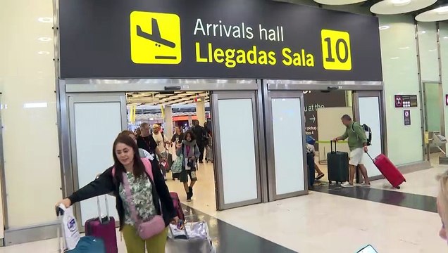 España recibió 75,4 millones de pasajeros internacionales hasta agosto un crecimiento del 5,9%