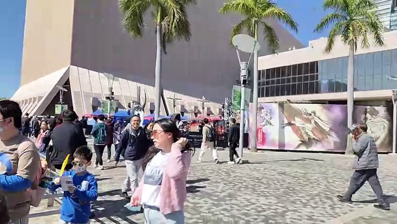 QUICK VIEW AT AVENUE OF STARS LOCATED ALONG THE VICTORIA HARBOUR WATERFRONT IN TSIM SHA TSUI, HONG KONG 2025